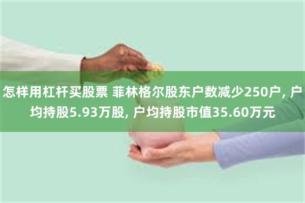 怎样用杠杆买股票 菲林格尔股东户数减少250户, 户均持股5.93万股, 户均持股市值35.60万元