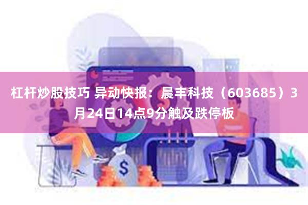 杠杆炒股技巧 异动快报：晨丰科技（603685）3月24日14点9分触及跌停板